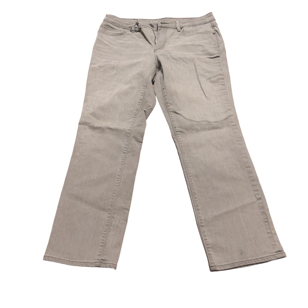 Land’s End Gray Straight Leg Jeans